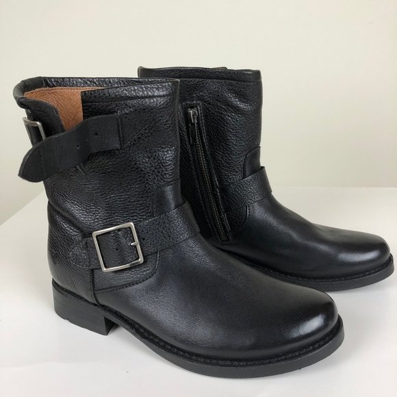 HP🎉 FRYE Vicky Engineer Boot 6.5 NEW in BOX Black - Picture 10 of 16